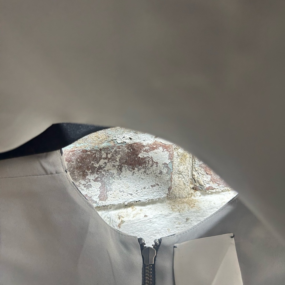 Prose & Poetry Gray and White Checkered Sleeveless Mini Length Dress. Size Small - Picture 9 of 10